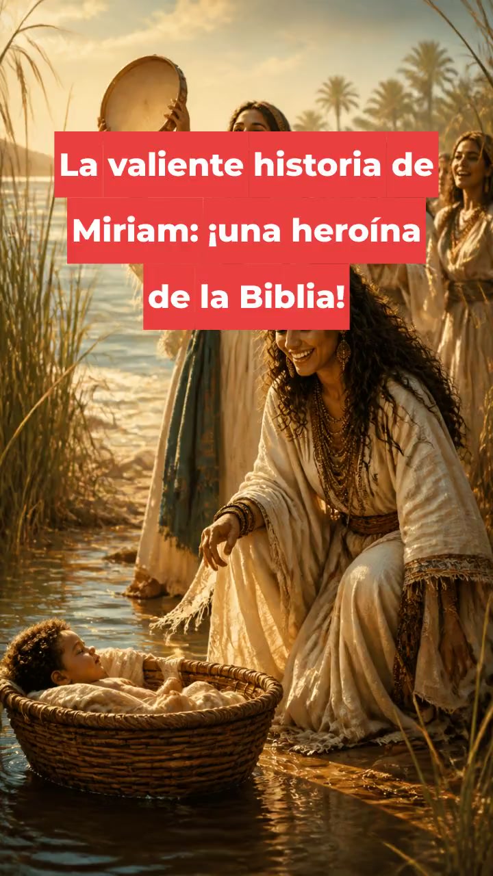 La valiente historia de Miriam: ¡una heroína de la Biblia!