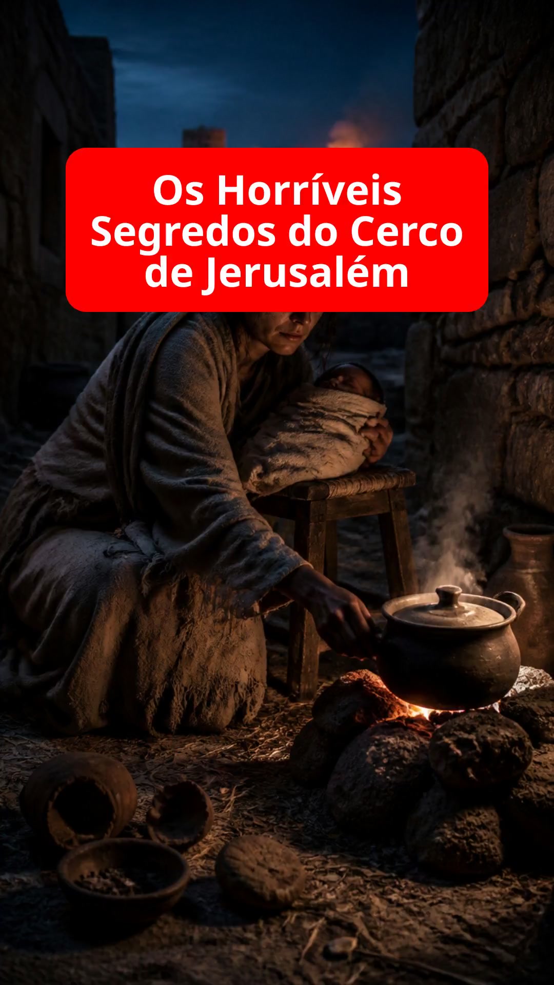O canibalismo durante o cerco de Jerusalém