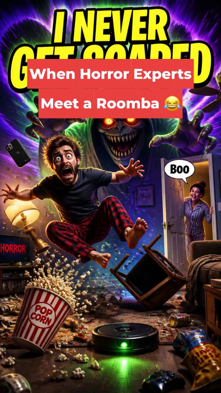 When Horror Experts Meet a Roomba 😂