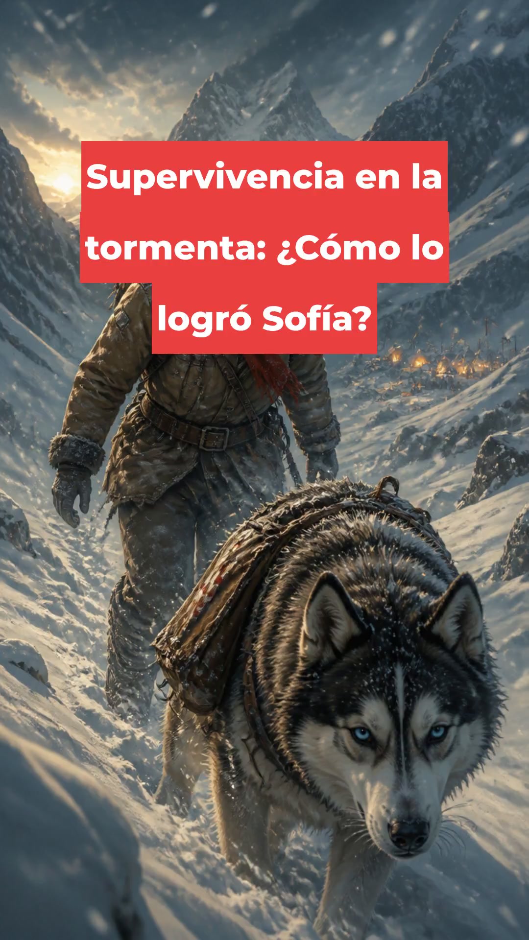 Supervivencia en la tormenta: ¿Cómo lo logró Sofía?