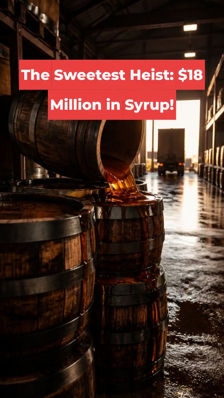 The Sweetest Heist: $18 Million in Syrup!