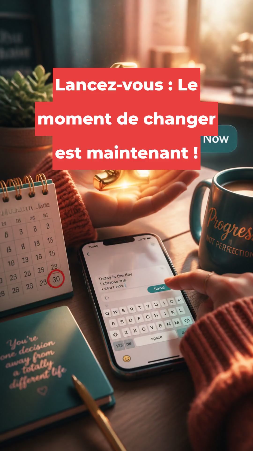 Lancez-vous : Le moment de changer est maintenant !