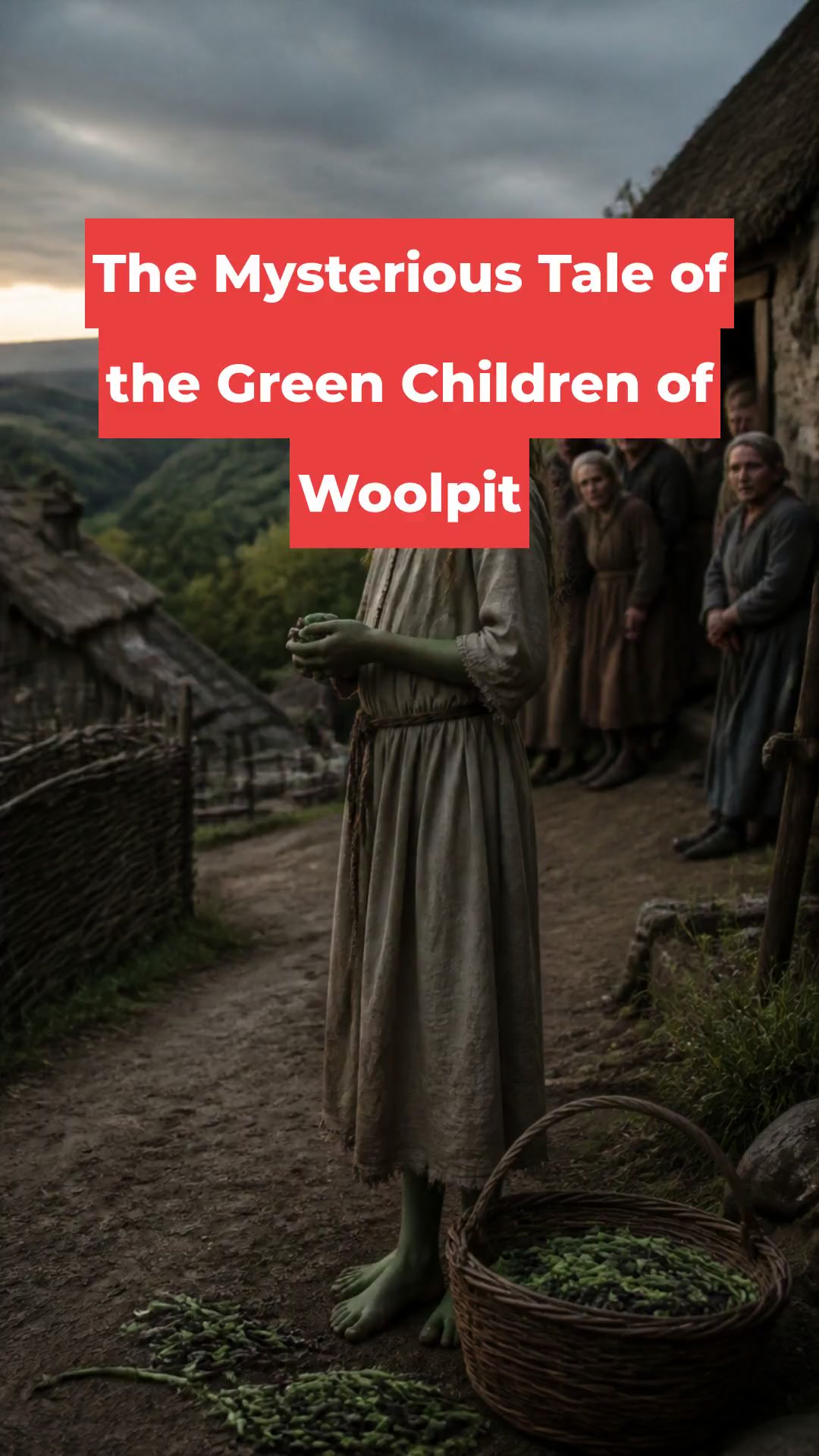 The Mysterious Tale of the Green Children of Woolpit