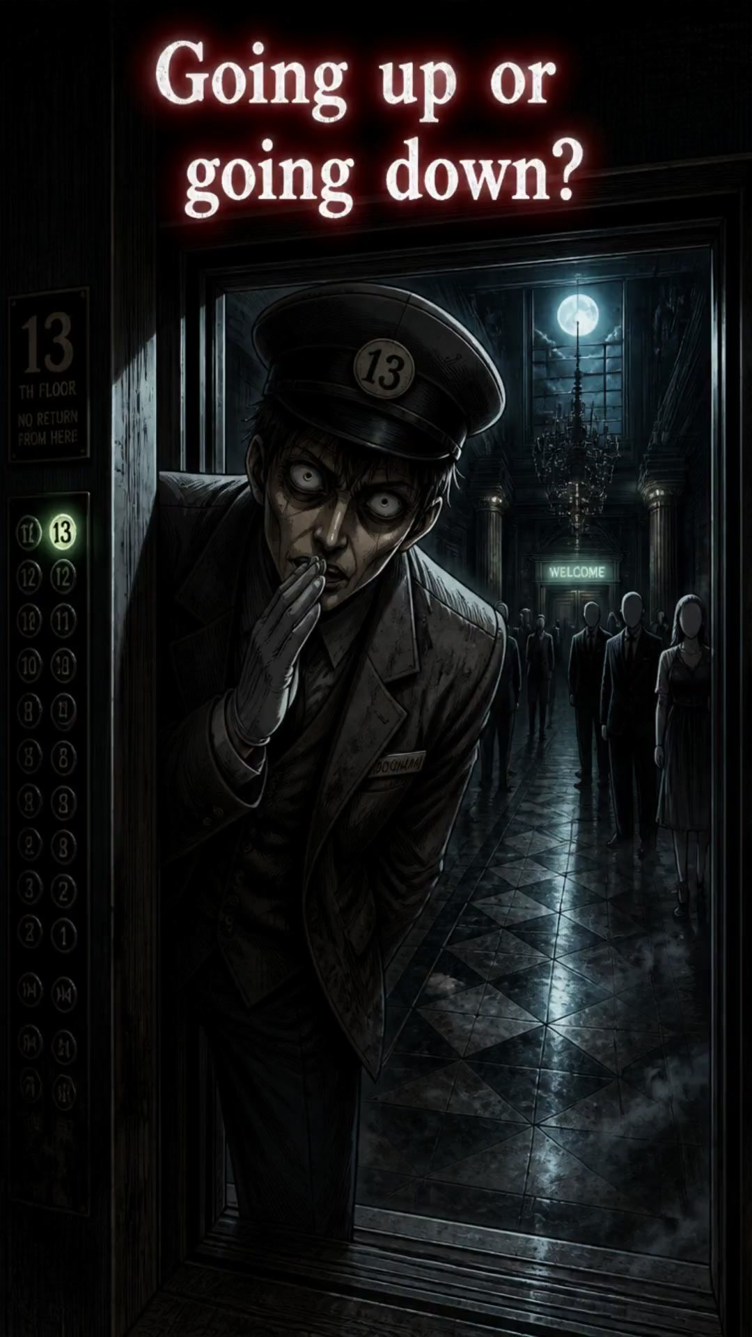 The Elevator at Floor 13: A Haunting Mystery!