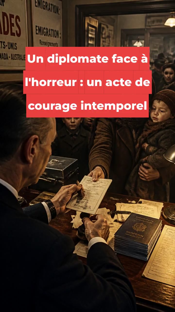 Un diplomate face à l'horreur : un acte de courage intemporel