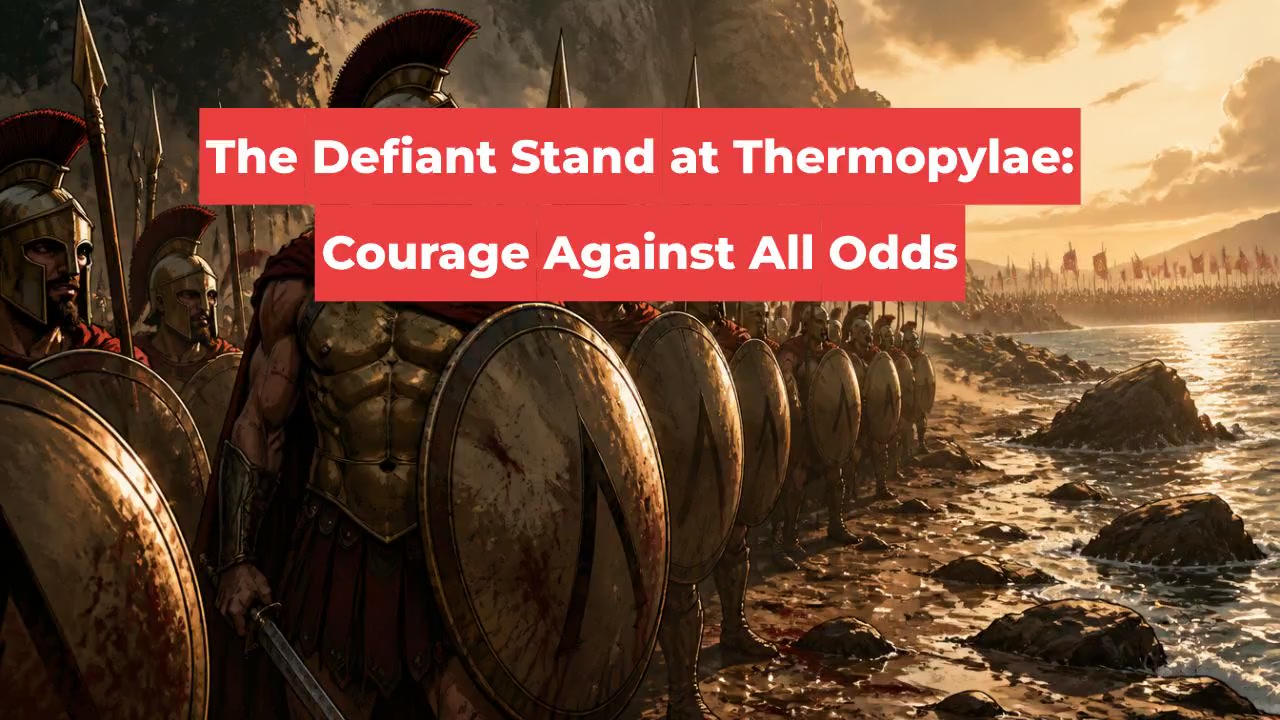 The Defiant Stand at Thermopylae: Courage Against All Odds