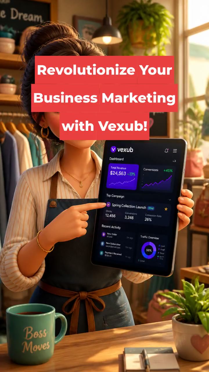 Revolutionize Your Business Marketing with Vexub!