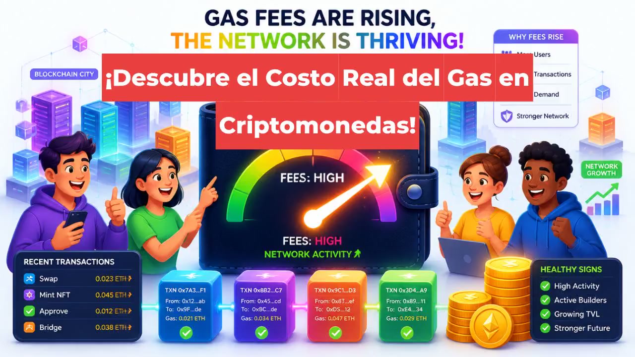 ¡Descubre el Costo Real del Gas en Criptomonedas!