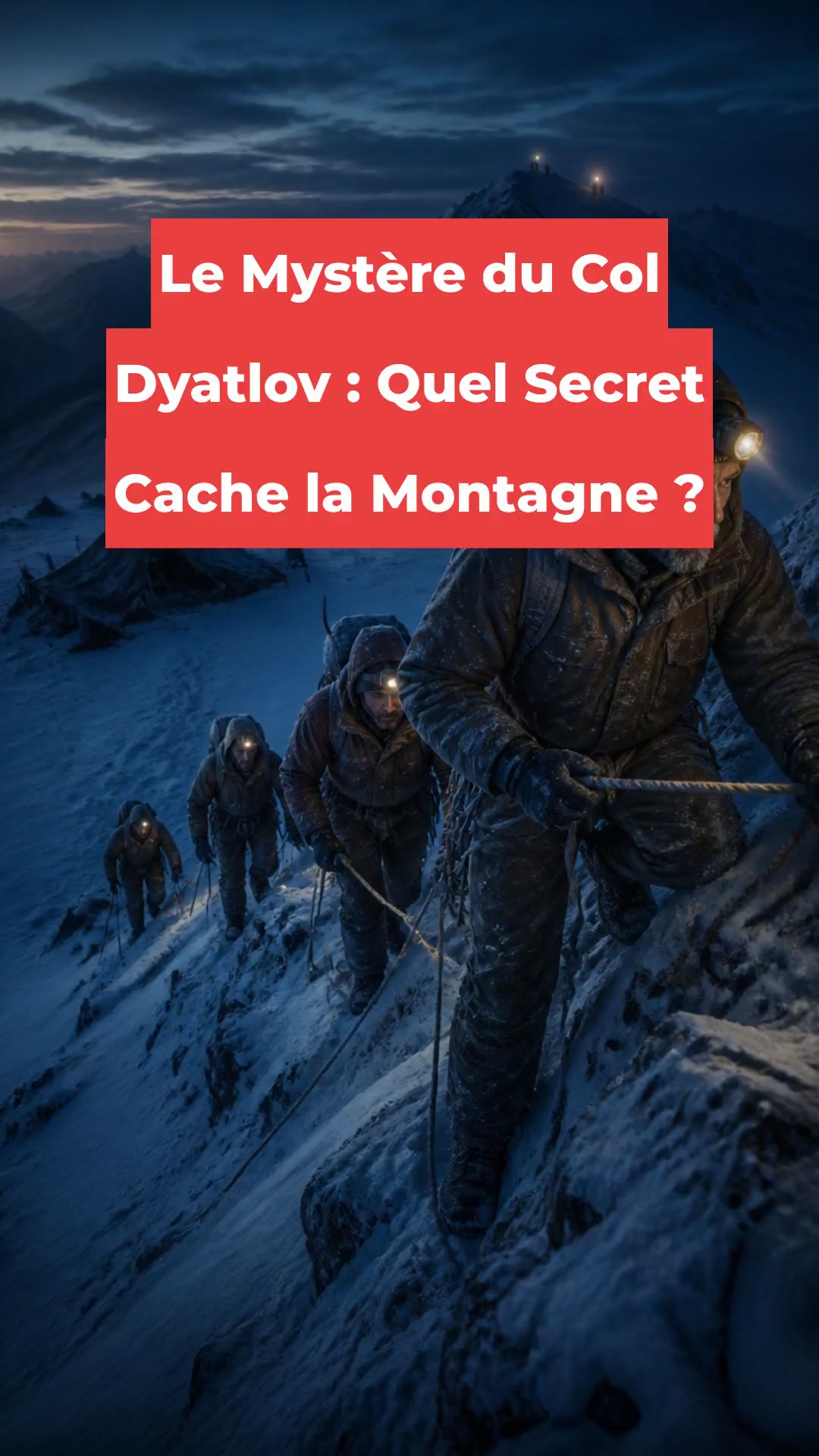 Le Mystère du Col Dyatlov : Quel Secret Cache la Montagne ?
