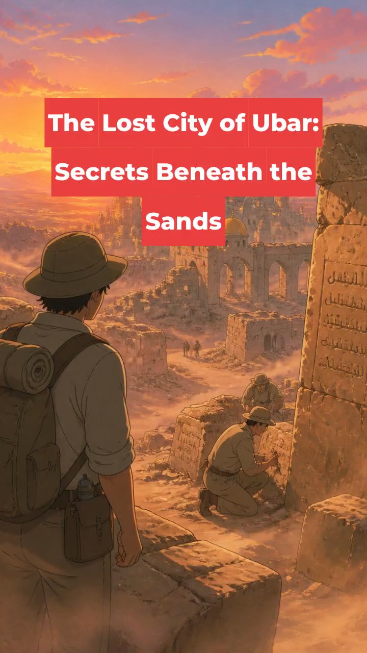 The Lost City of Ubar: Secrets Beneath the Sands