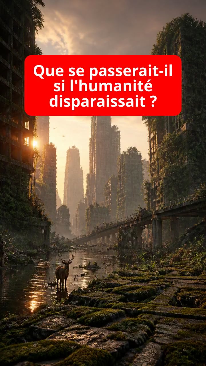 Que se passerait-il si l'humanité disparaissait ?