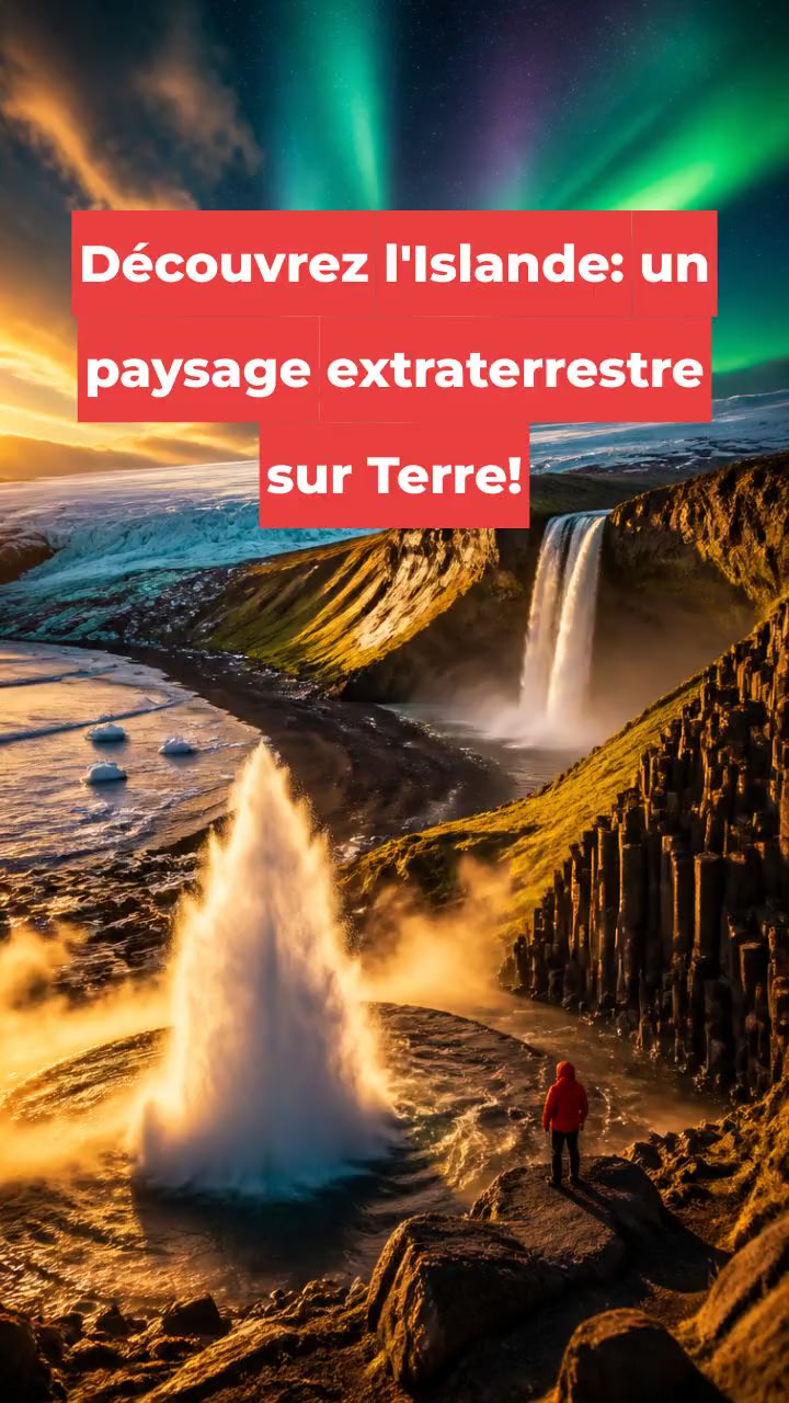 Découvrez l'Islande: un paysage extraterrestre sur Terre!