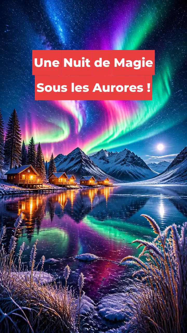 Une Nuit de Magie Sous les Aurores !