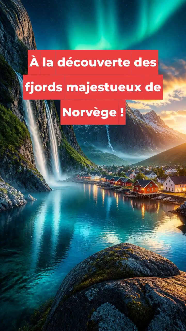 À la découverte des fjords majestueux de Norvège !