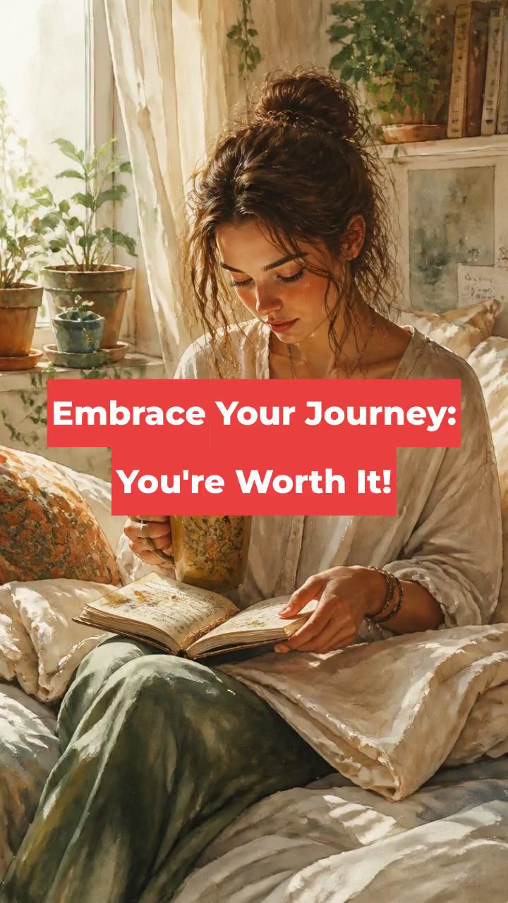 Embrace Your Journey: You're Worth It!