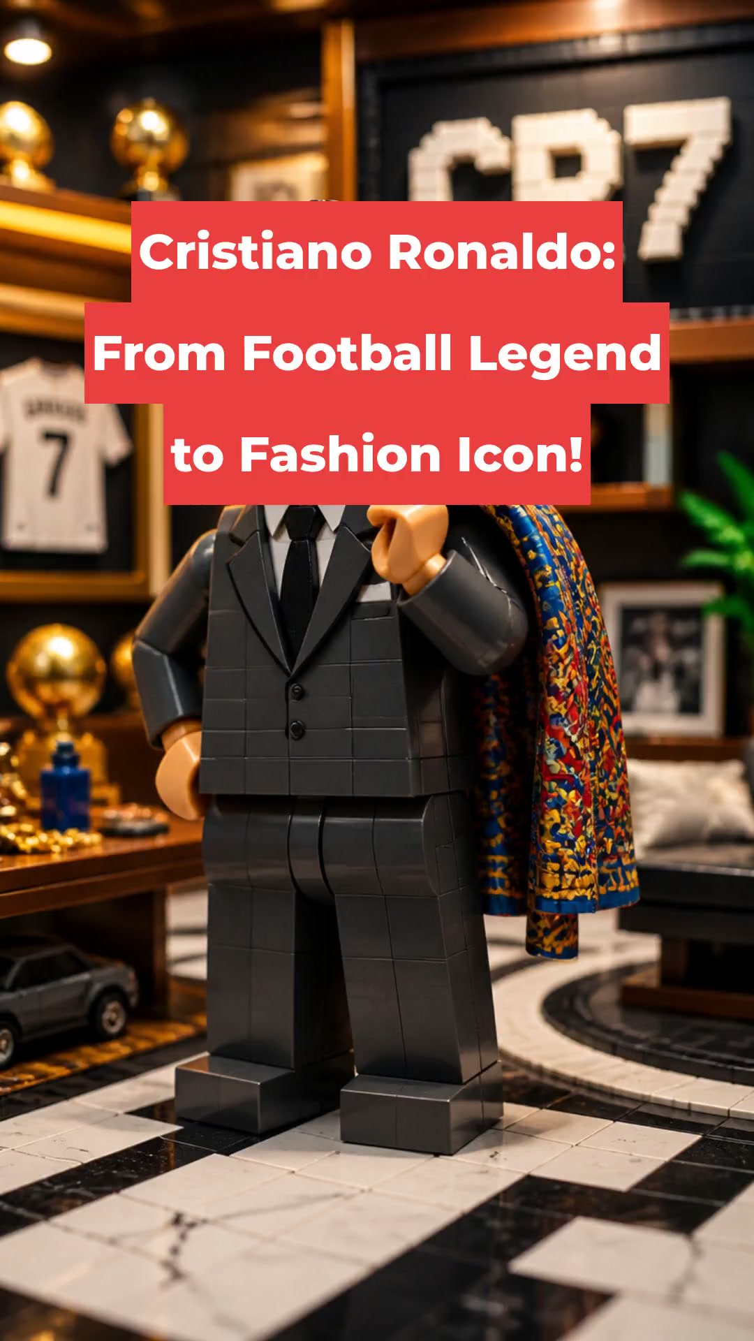 Cristiano Ronaldo: From Football Legend to Fashion Icon!