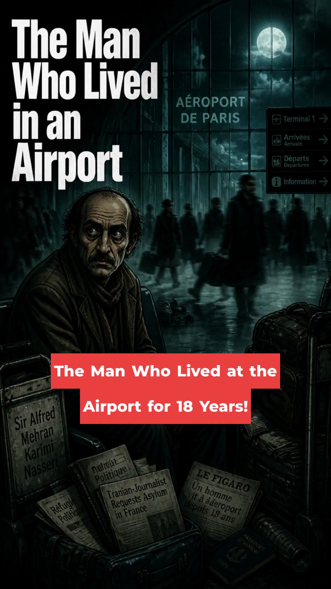 The Man Who Lived at the Airport for 18 Years!