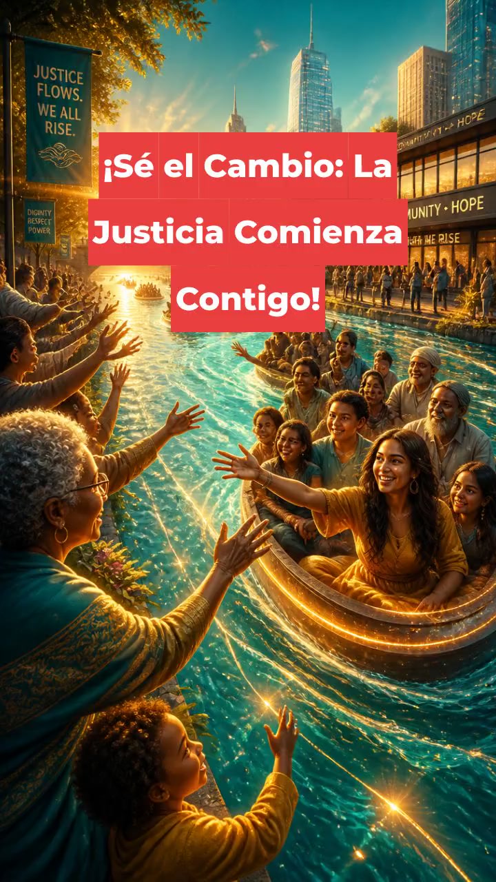 ¡Sé el Cambio: La Justicia Comienza Contigo!