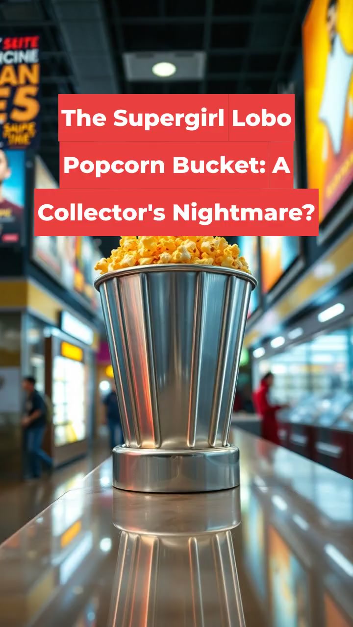 The Supergirl Lobo Popcorn Bucket: A Collector's Nightmare?