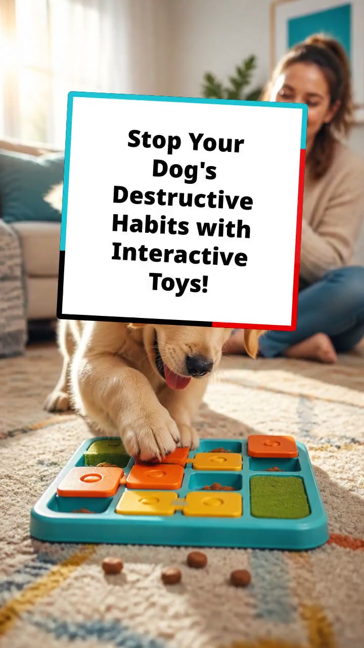 Stop Your Dog's Destructive Habits with Interactive Toys!