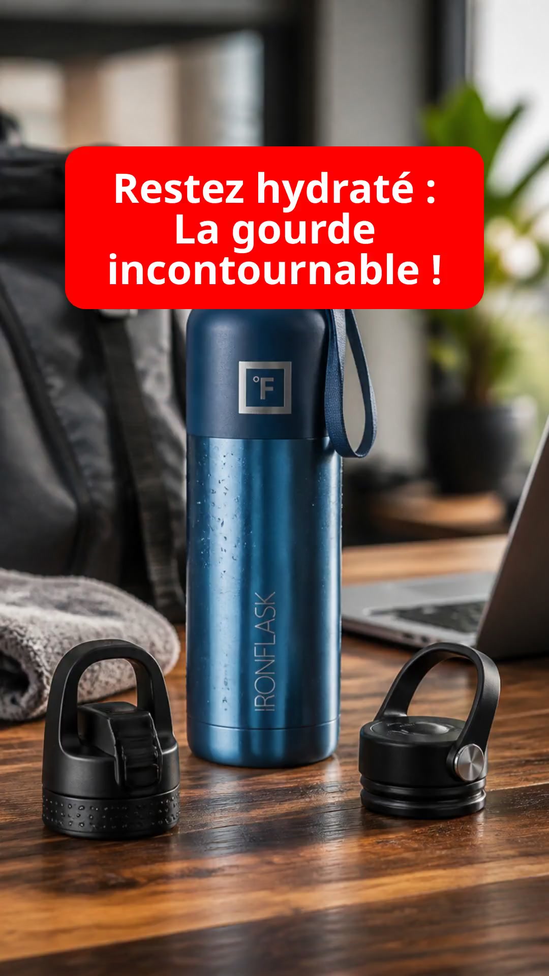 Restez hydraté : La gourde incontournable !
