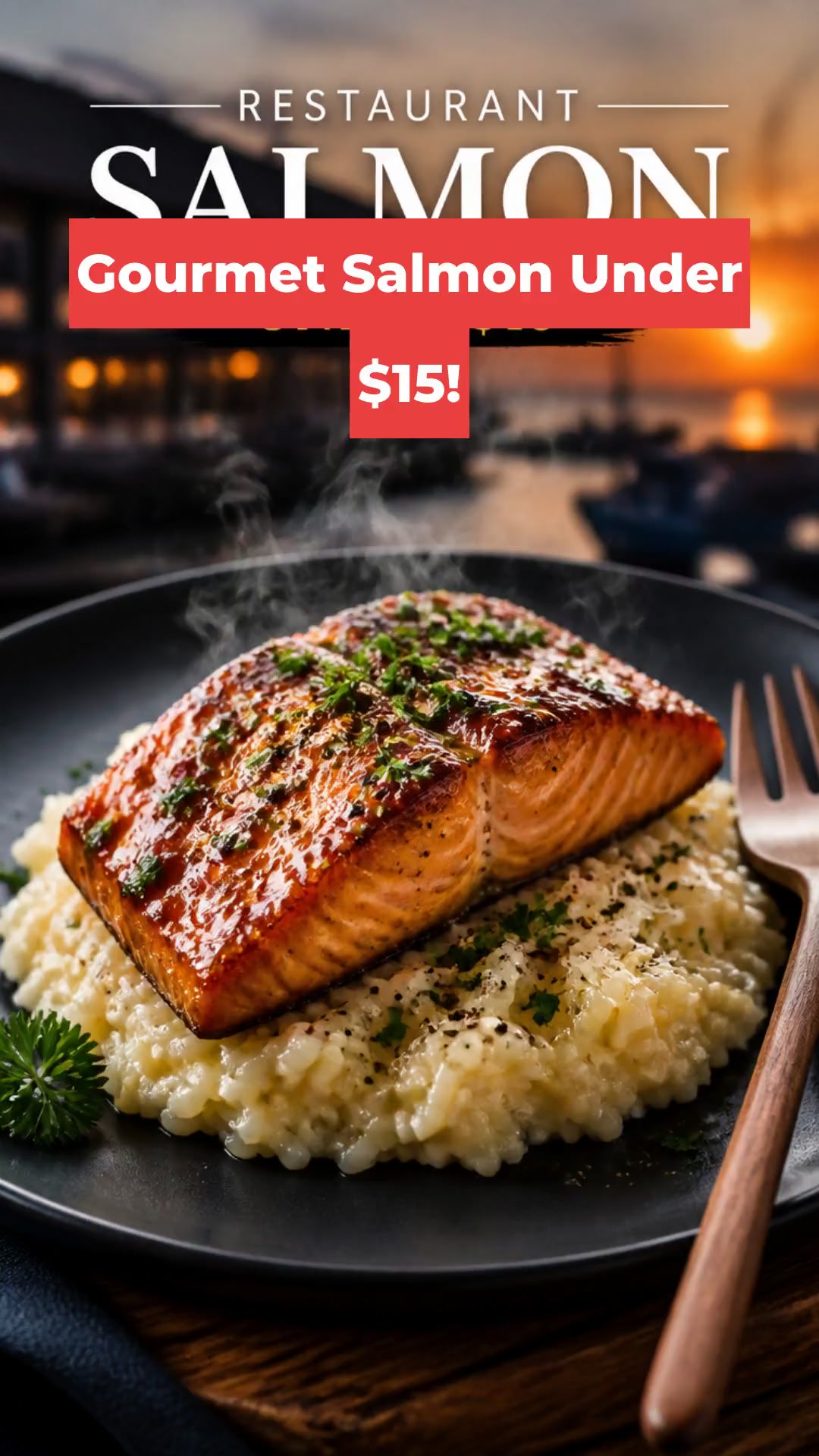 Gourmet Salmon Under $15!
