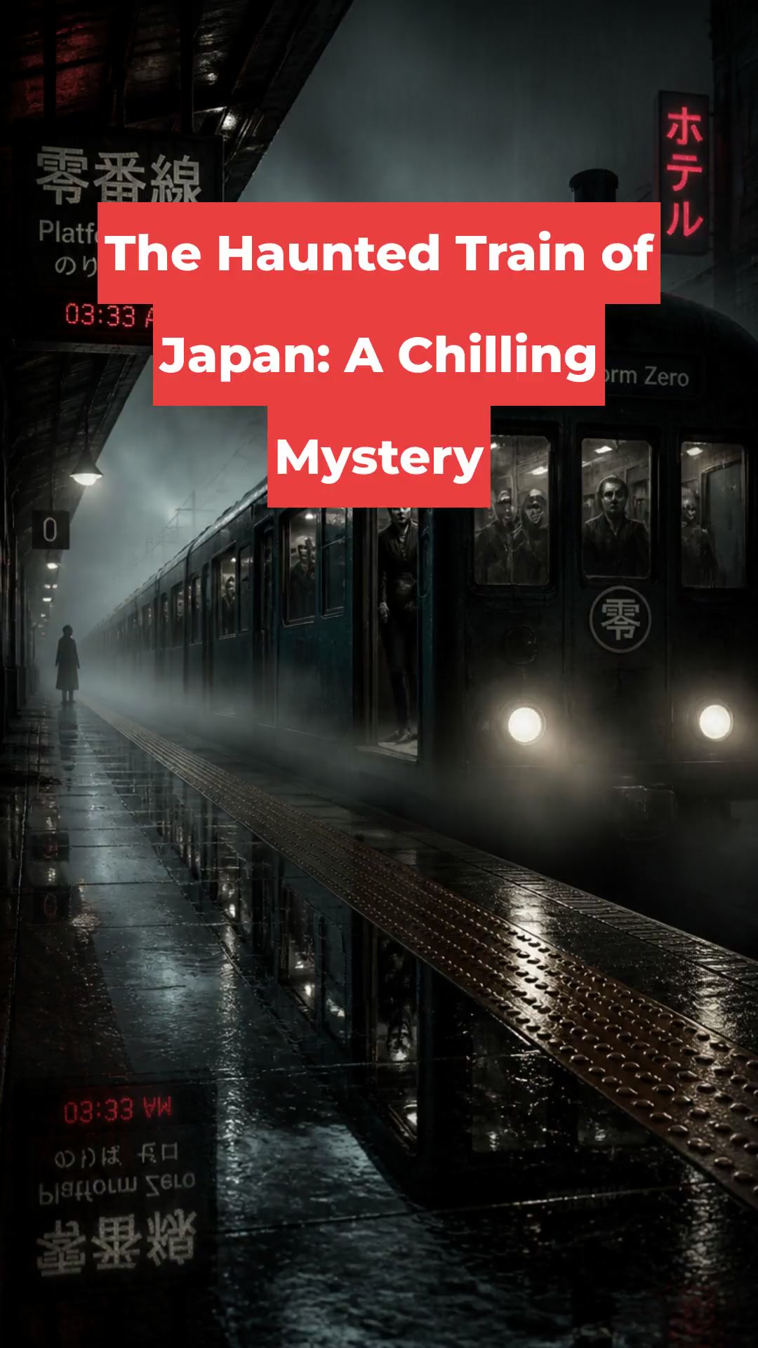 The Haunted Train of Japan: A Chilling Mystery