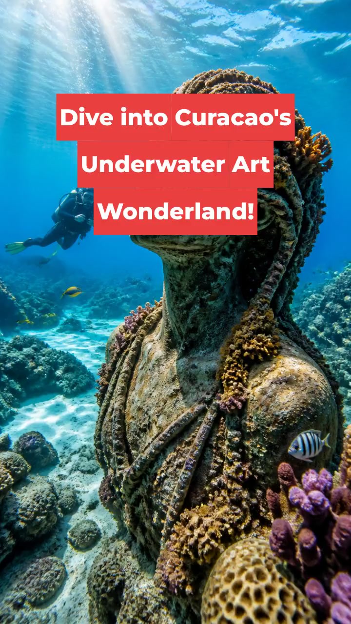 Dive into Curacao's Underwater Art Wonderland!