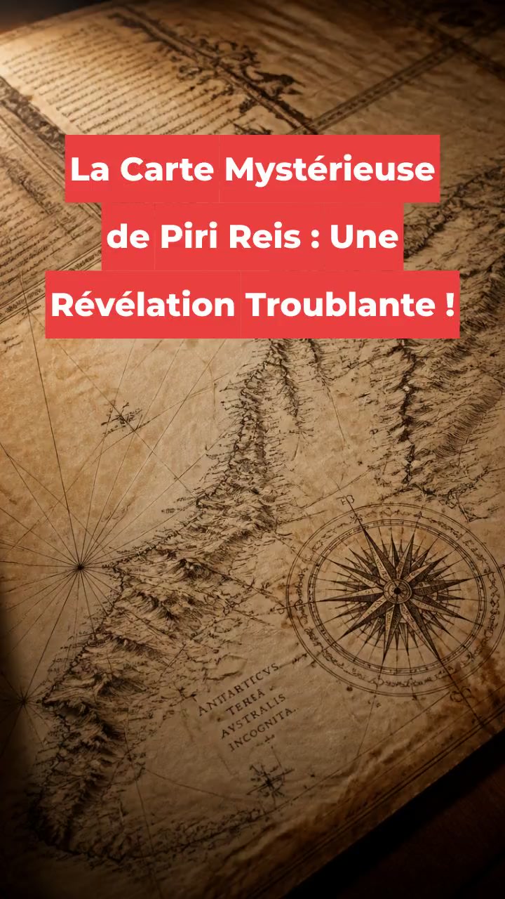 La Carte Mystérieuse de Piri Reis : Une Révélation Troublante !