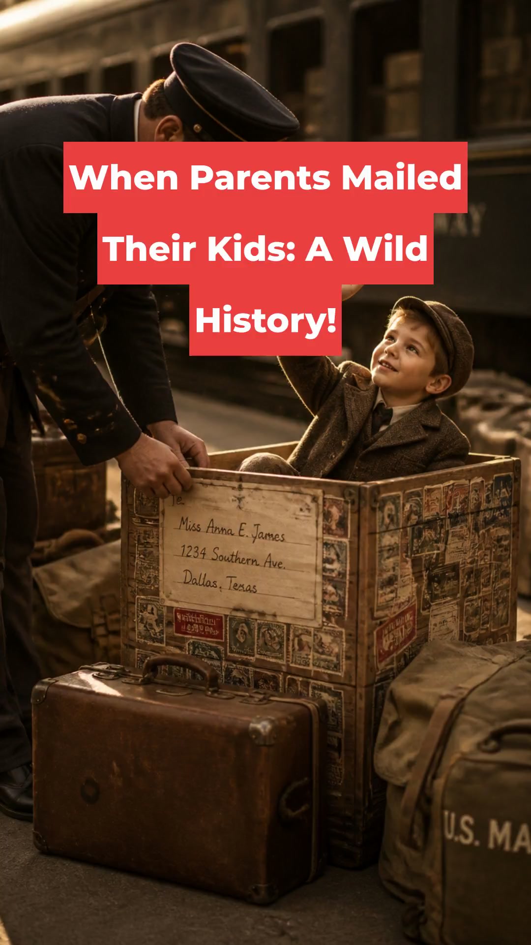 When Parents Mailed Their Kids: A Wild History!