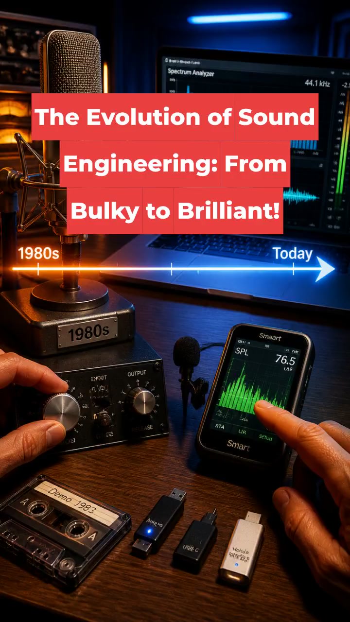 The Evolution of Sound Engineering: From Bulky to Brilliant!