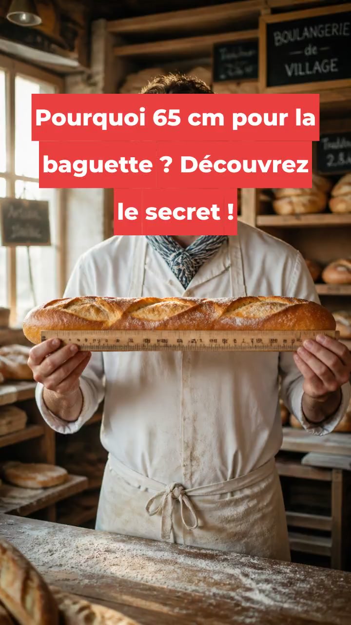 Pourquoi 65 cm pour la baguette ? Découvrez le secret !