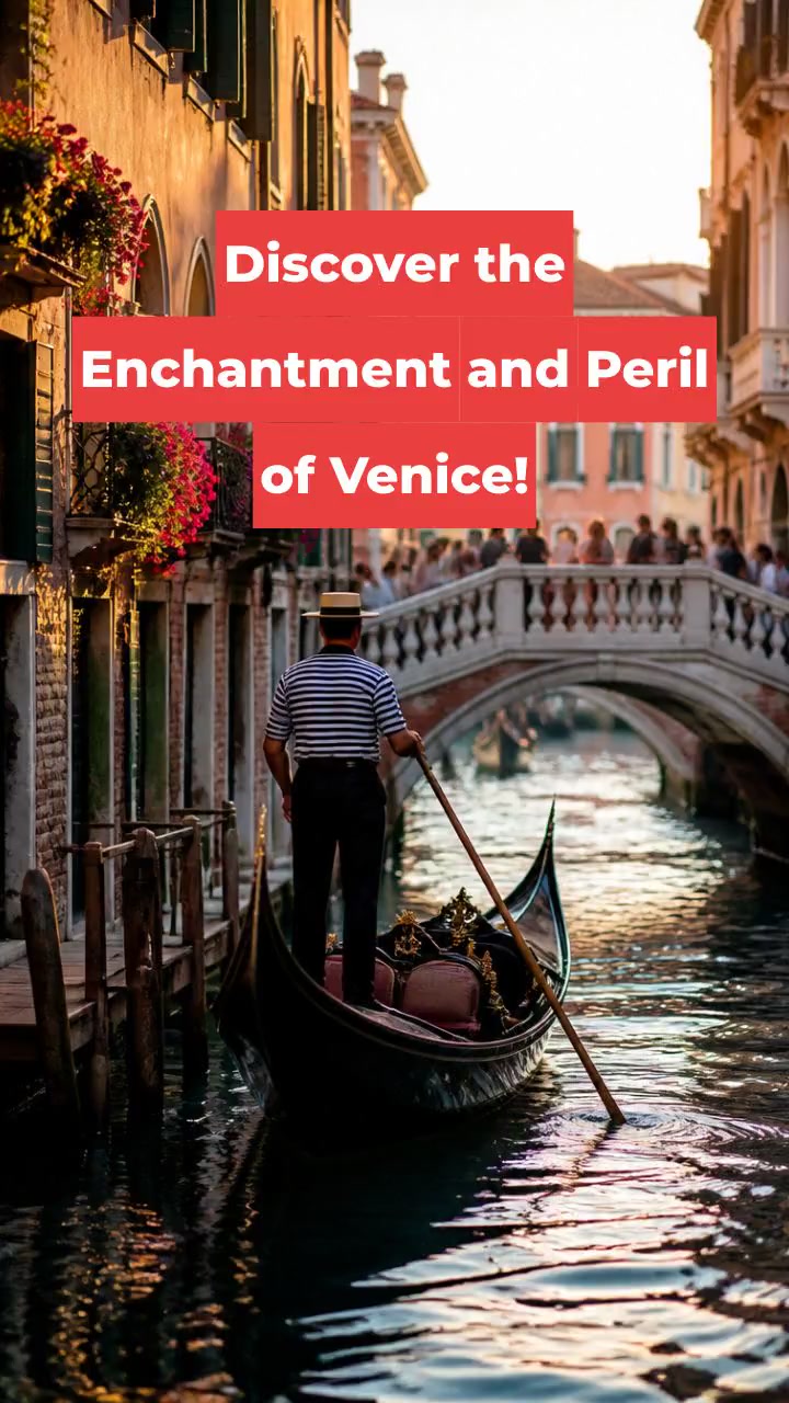 Discover the Enchantment and Peril of Venice!