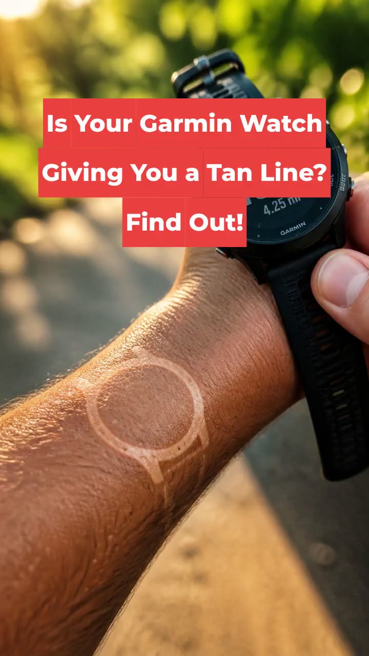 Is Your Garmin Watch Giving You a Tan Line? Find Out!
