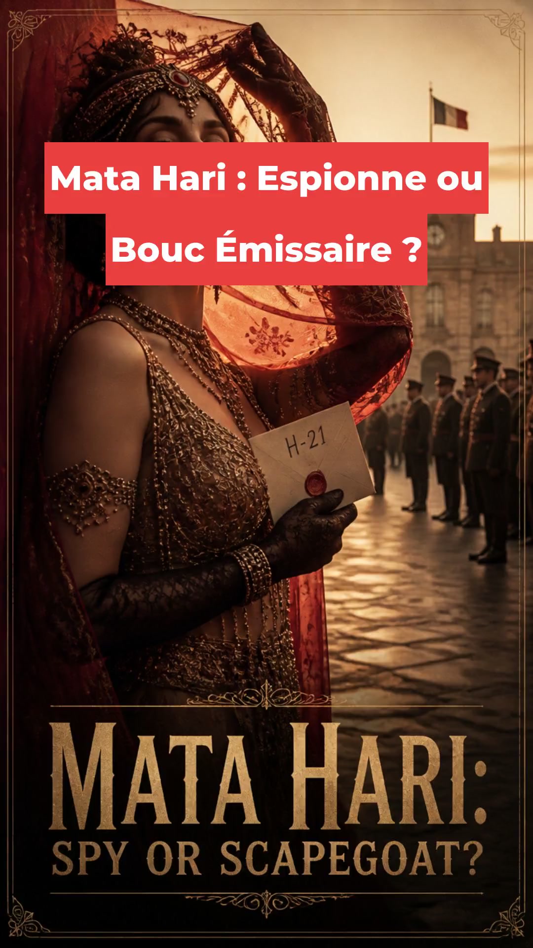Mata Hari : Espionne ou Bouc Émissaire ?