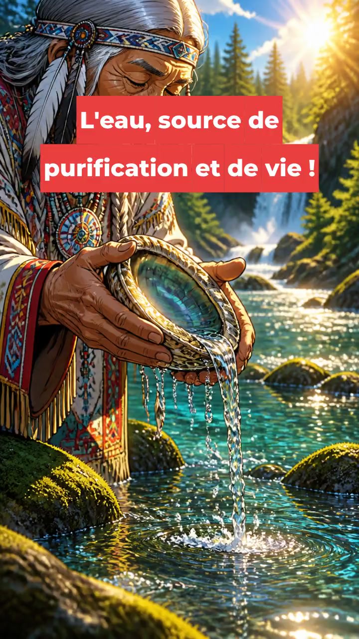 L'eau, source de purification et de vie !