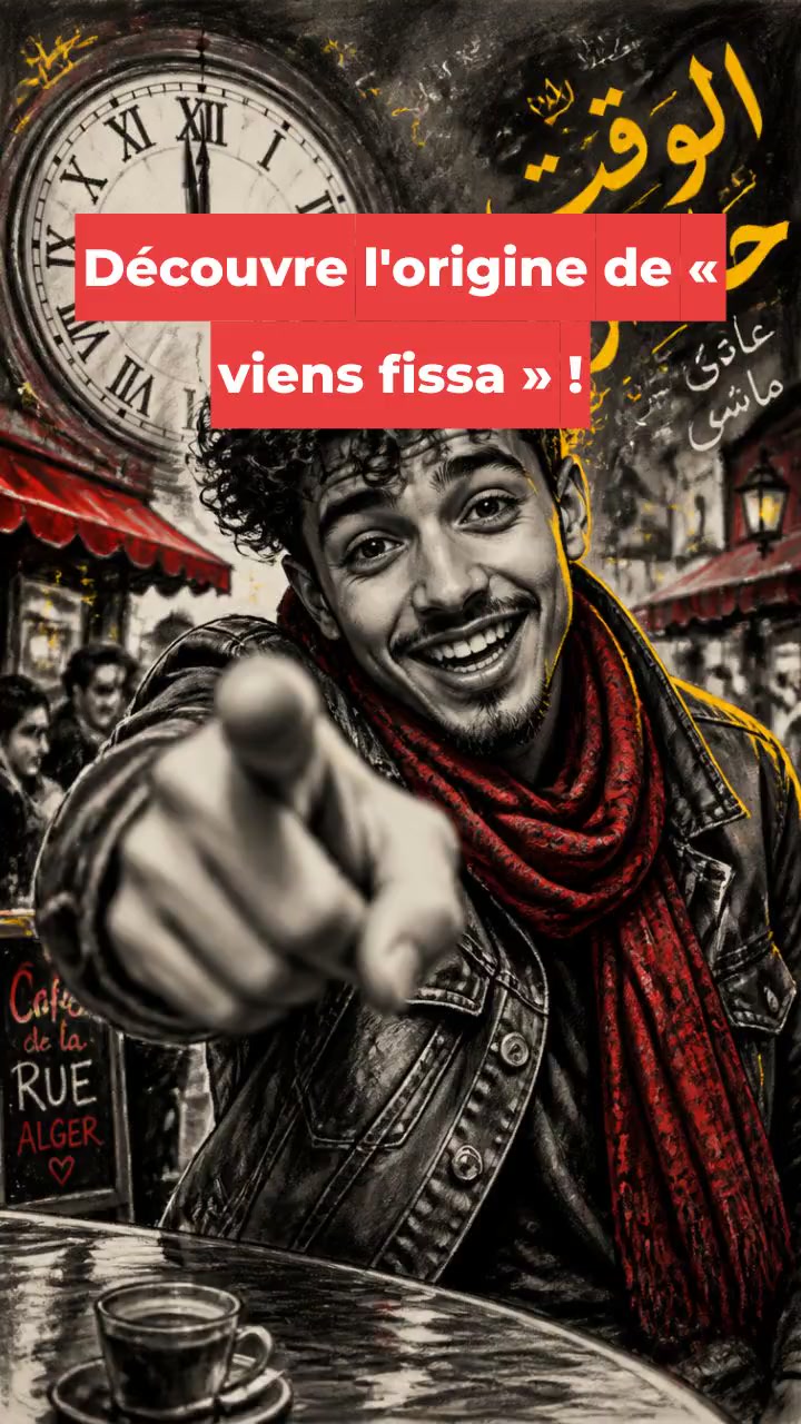 Découvre l'origine de « viens fissa » !