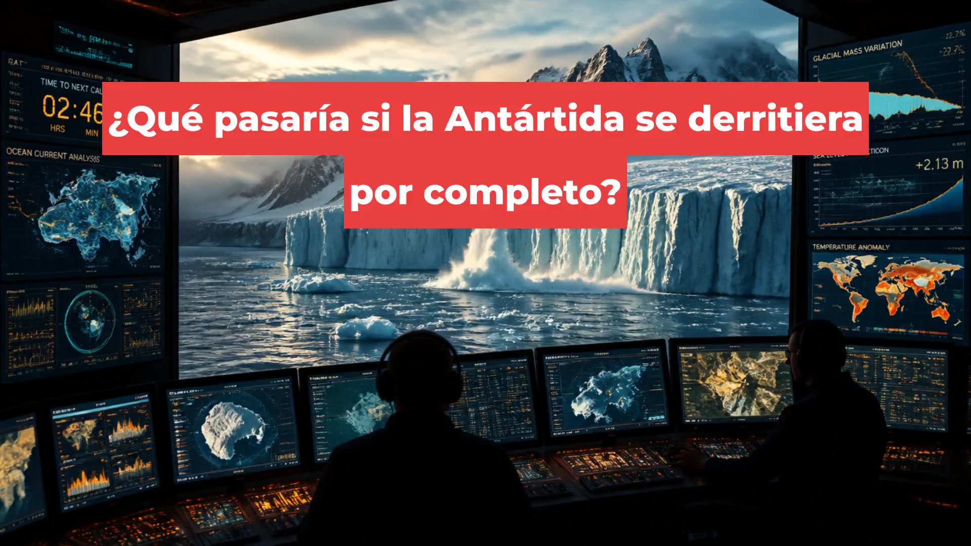 ¿Qué pasaría si la Antártida se derritiera por completo?