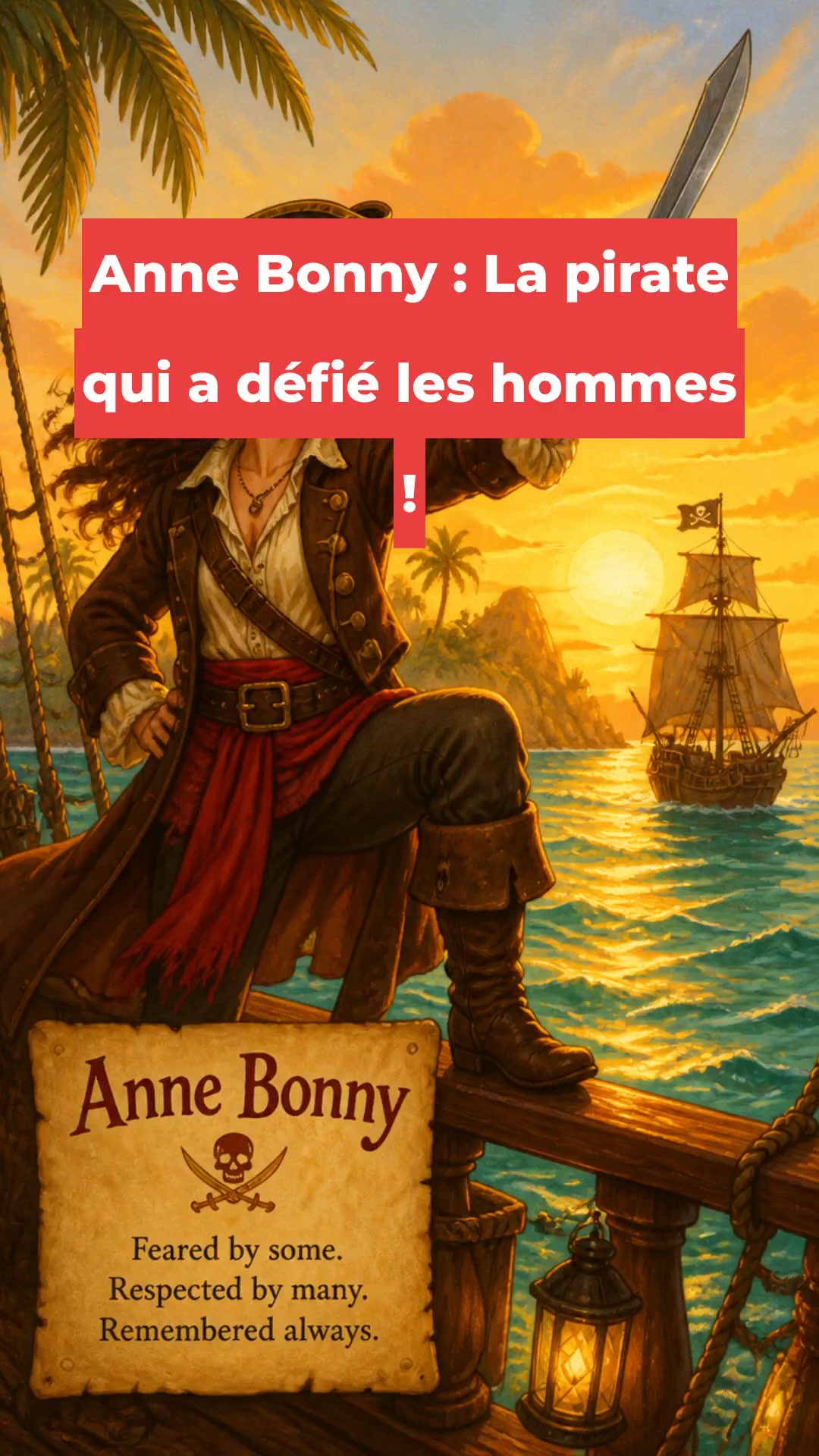 Anne Bonny : La pirate qui a défié les hommes !