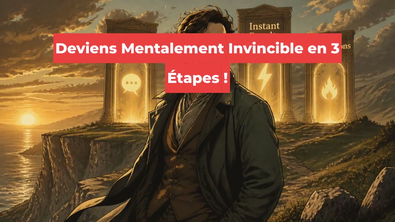 Deviens Mentalement Invincible en 3 Étapes !