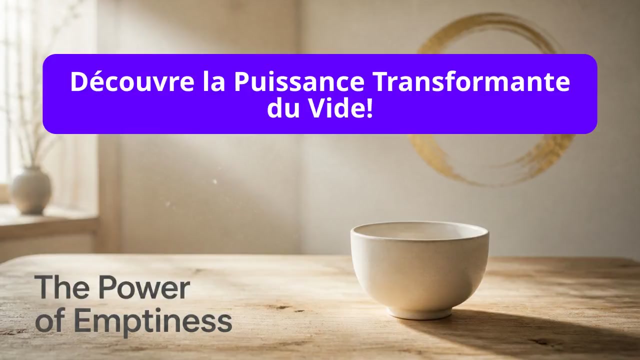 Découvre la Puissance Transformante du Vide!