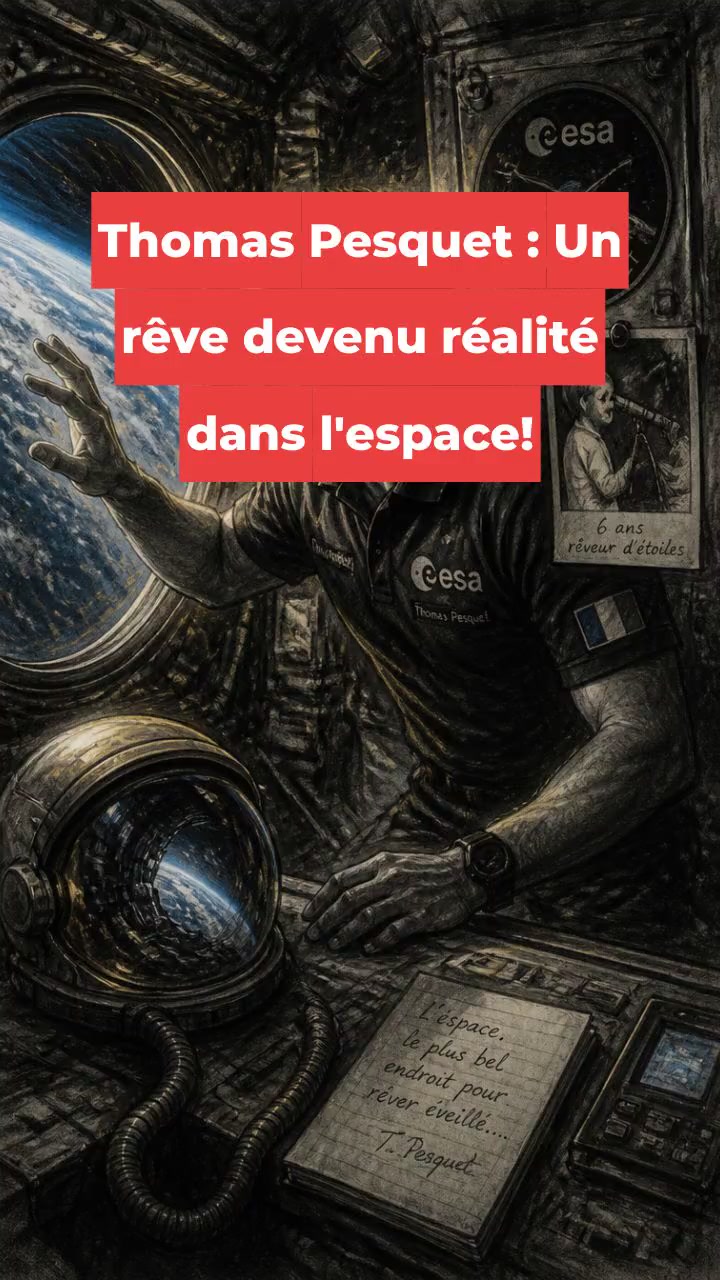 Thomas Pesquet : Un rêve devenu réalité dans l'espace!