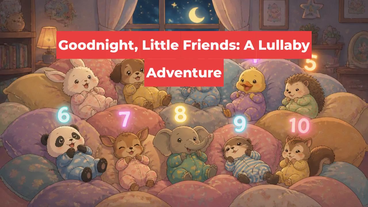 Goodnight, Little Friends: A Lullaby Adventure