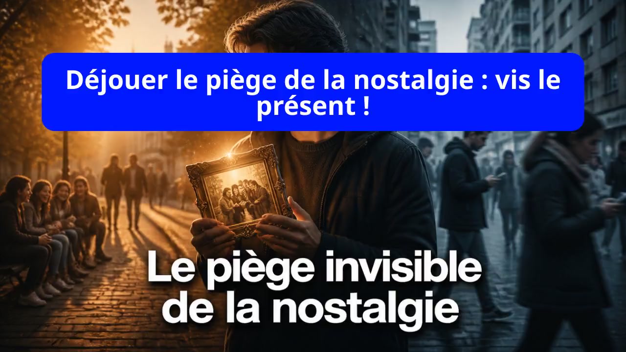 Déjouer le piège de la nostalgie : vis le présent !