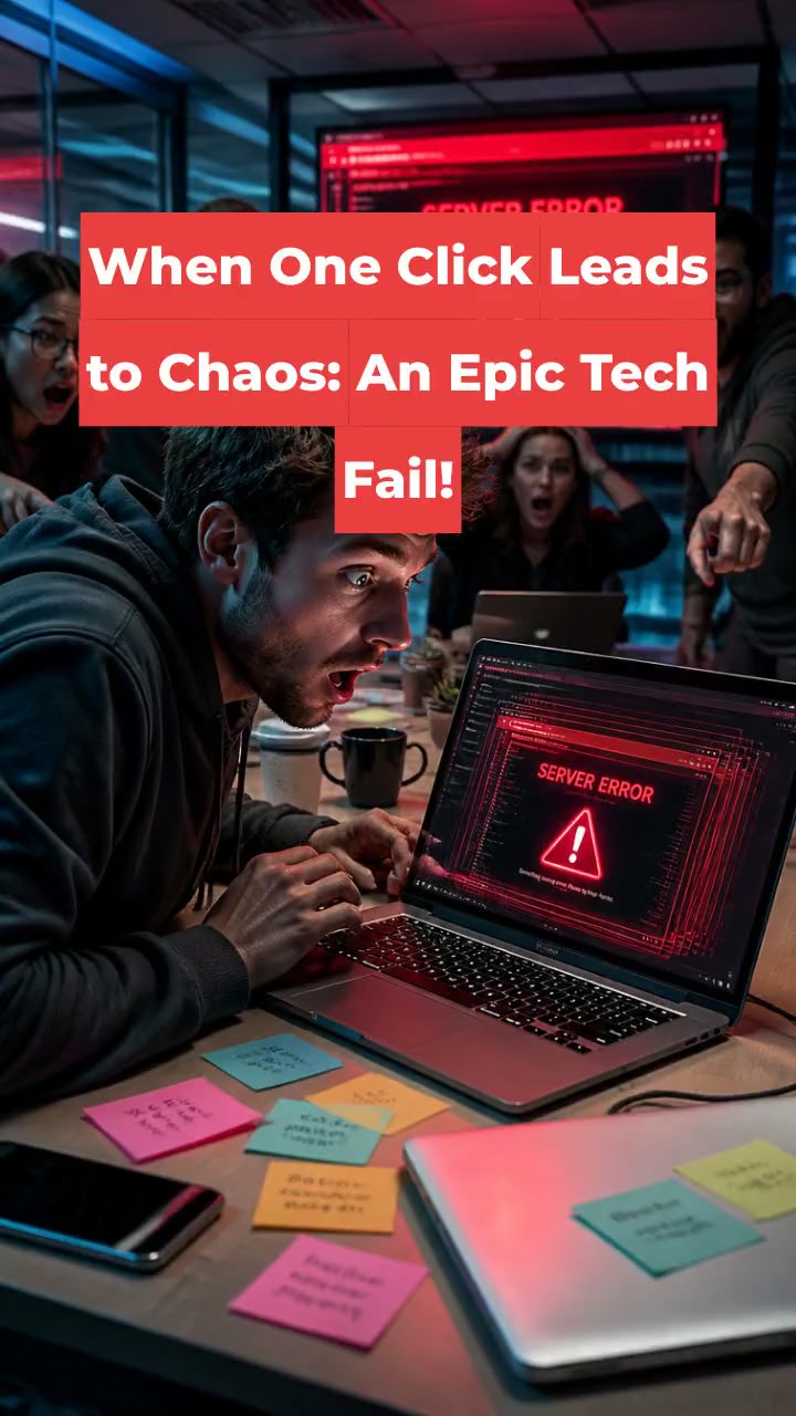 When One Click Leads to Chaos: An Epic Tech Fail!