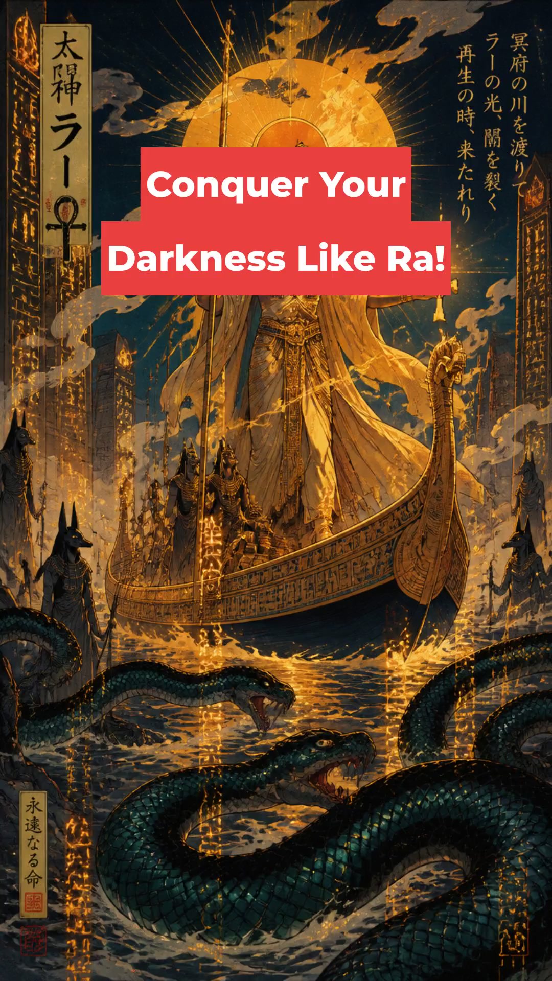 Conquer Your Darkness Like Ra!