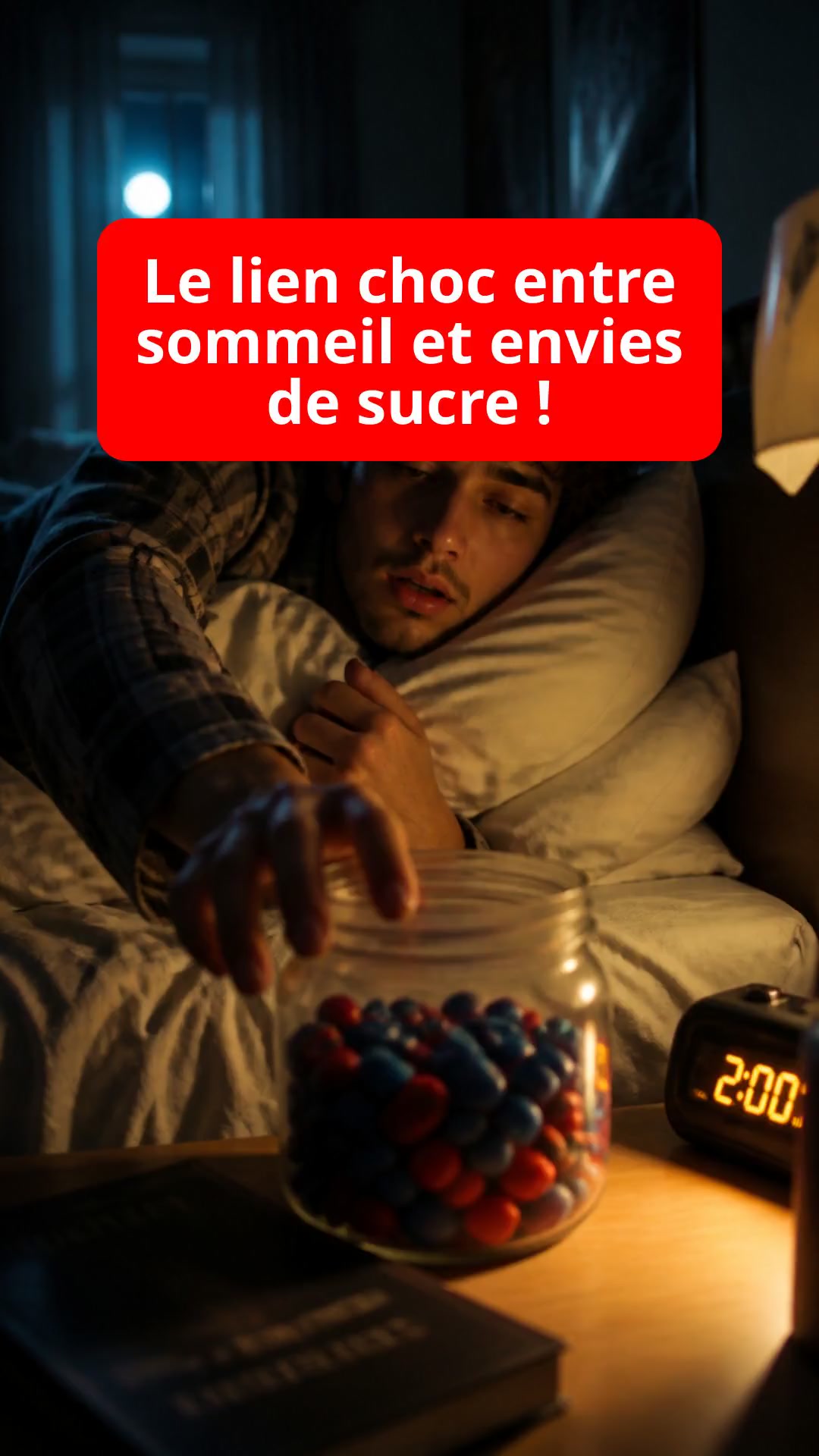 Le lien choc entre sommeil et envies de sucre !