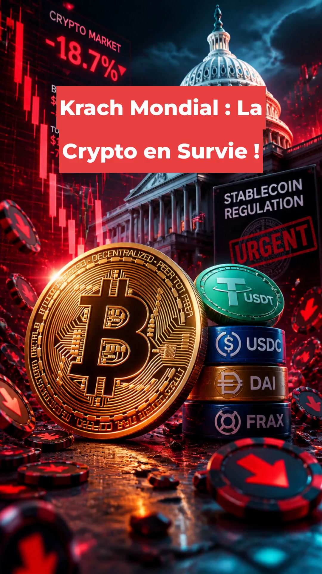 Krach Mondial : La Crypto en Survie !