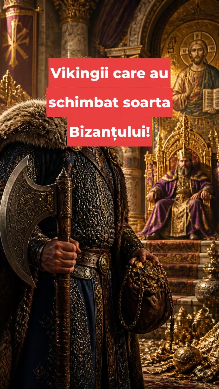 Vikingii care au schimbat soarta Bizanțului!
