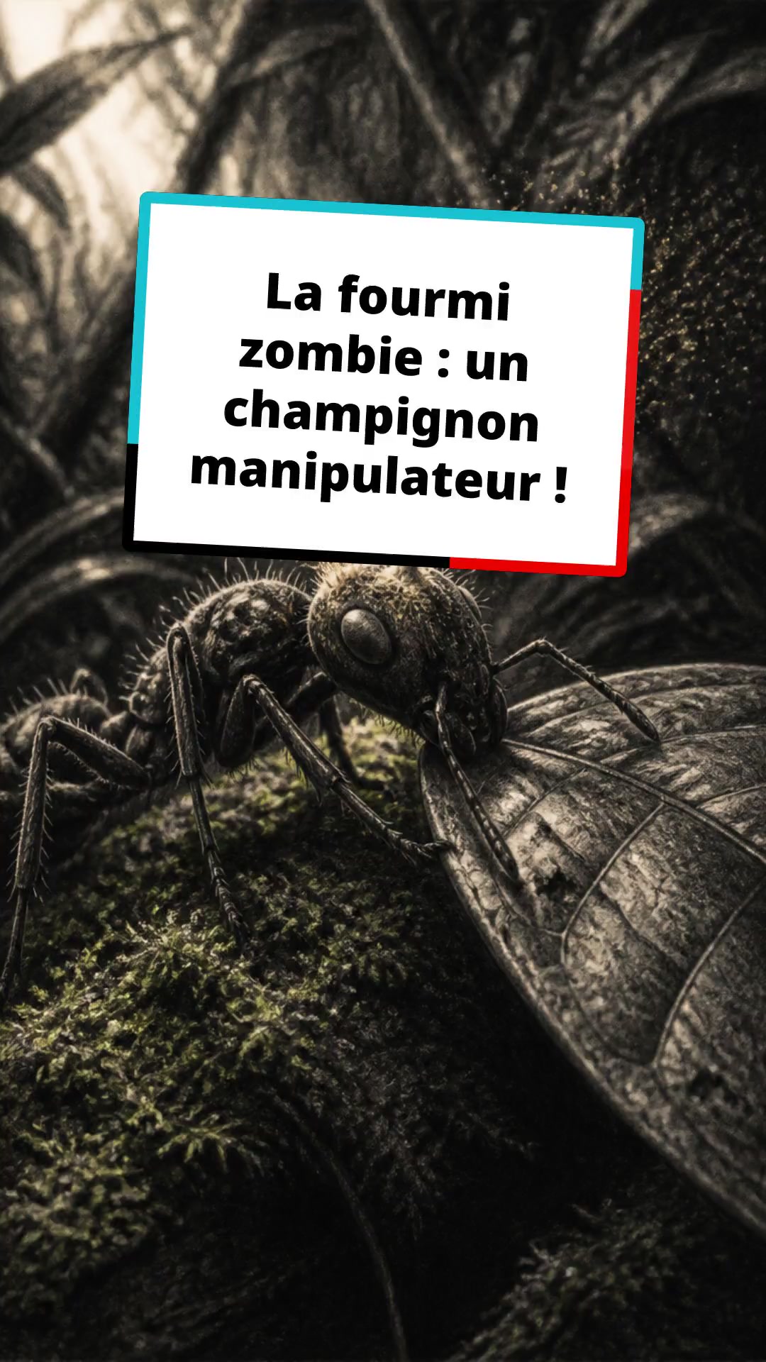 La fourmi zombie : un champignon manipulateur !